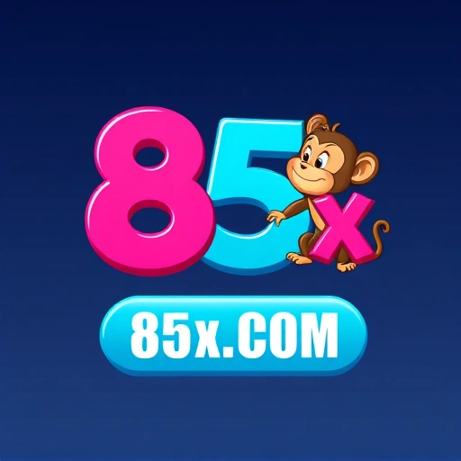 Imagem promocional da 85x mostrando a plataforma de cassino online, interface de jogos e vantagens exclusivas